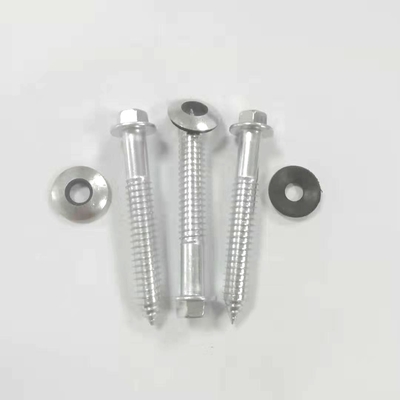11X70 316 Stainless Steel Self Tapping Screws High Strength Chromium Anodized