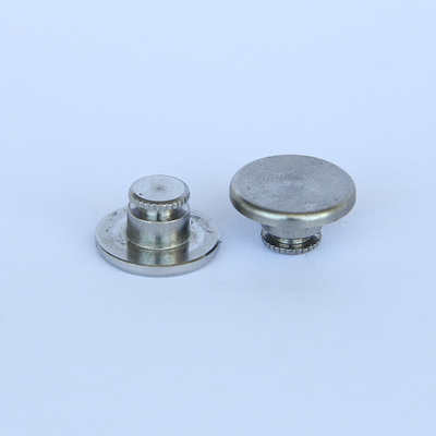 Solid Stainless Steel Rivet SUS304 ANSI Standard With Straight Flower Teeth