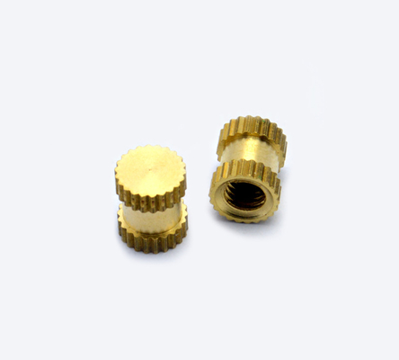 Copper  Insert  Hex Nut ANSI Standard Copper Knurled Nuts Blind hole nuts Hollow nuts
