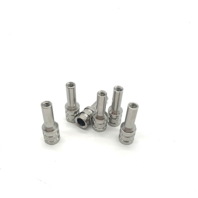 Electrophoresis CNC Lathe Machining Parts , hex rivet nut fastenal 6x31.6mm