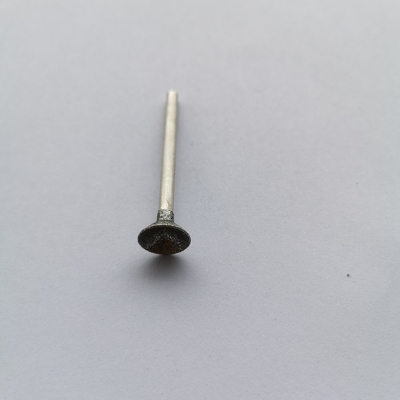 6mm Diamond Rotary Burr Drill Bit With 3mm Shank For Rotary Tool Diamond Nail Head Deburring Tool