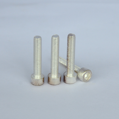 Cylindrical Head Screws Allen M5 Stainless Steel Machine Screws Silverplated SS316 Material