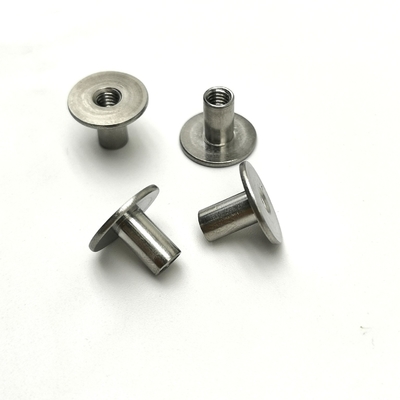 ODM Stainless Steel Hollow Rivets , 13x10mm Tubular Rivets For Metal Socket Head Barrel Nut