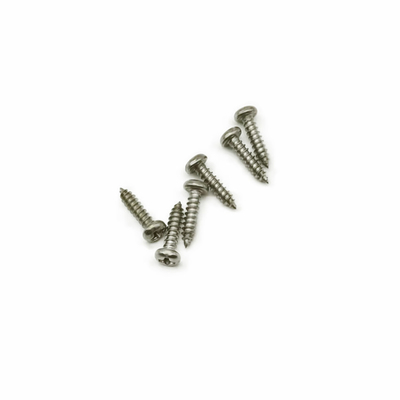 PA3.0X12 Stainless Steel Pan Head Self Tapping Screws Cold Forging