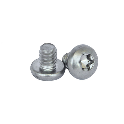 A2 Stainless Steel Machine Screws Torx Pin Polished Passivated 2.45g Weight