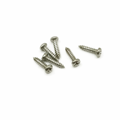 SS316 Black Stainless Self Tapping Screws PA2.5x8 Gilded anodized