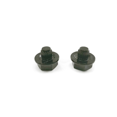 SUS304 Chrome Wheel Rivets 3.25g Weight , Wheel Rivets Black HEX12.5x13.2