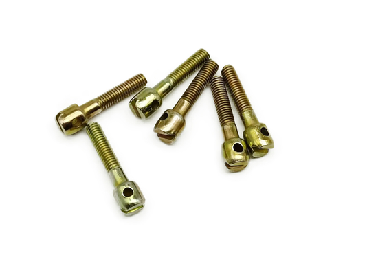 Mild Steel Electric Meter Screws M3x16 Electro Galvanized Cross Screw With Through Hole precision screws