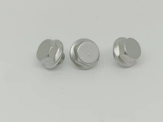 Decorative Stainless Steel Machine Screws M8X5.5 Nickelplated Hexagonal