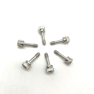 M4X16 Stainless Steel Captive Screws Eleven Character Groove Knurling