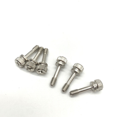 Low-Profile Self-Locking Captive Screws DIN-Compliant Anti-Vibration Machine Fasteners In Stainless Steel, Titanium Custom Sizes