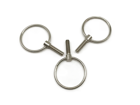 C1008 Non Standard Fastener , M6x16 small stainless steel eye screws