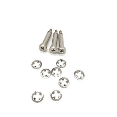 M2.5x8.6 Spring Loaded Screw , gpu bracket screws UNC 6-32X23