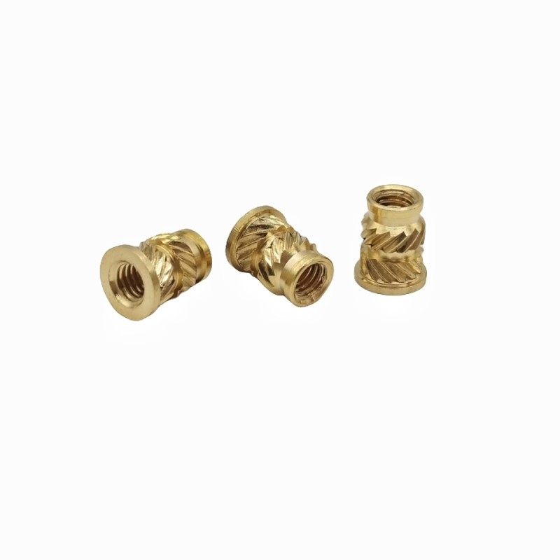 Double Twill Copper Nut Copper Insert Copper Flower Mother Hot Melt Injection Nut Copper Insert Nut