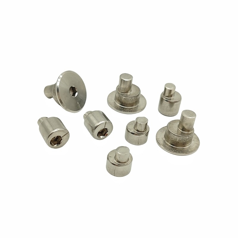 Cold Formed Eccentric Locking Pins  Carbon Steel & Stainless Steel  Custom OEM/ODM Solutions Cold Heading Eccentric Adjustment Screw SUS304