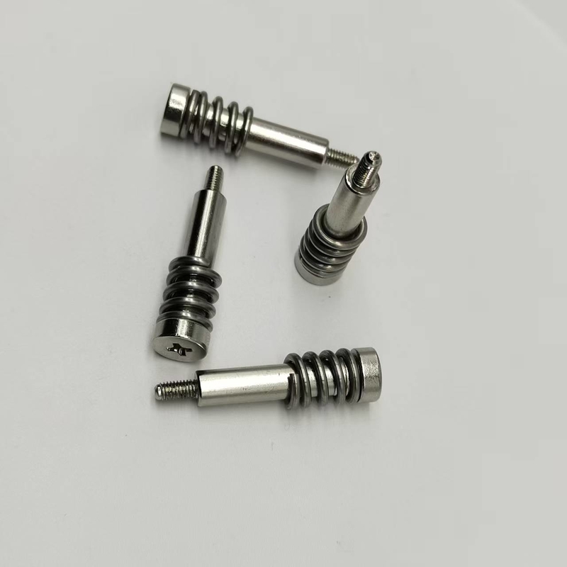 High-Precision Spring Screws For Cooling Systems CPU/Motherboard/Mining Rigs/Automotive 100% QC Tested  Custom Sizes (M2-M12)  Stainless Steel 304/316 & Nylon