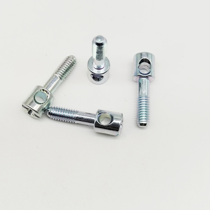 Electroplated Meter Sealing Screws Lead Seal Security Screws For Utility Meters Durable Tamper Proof