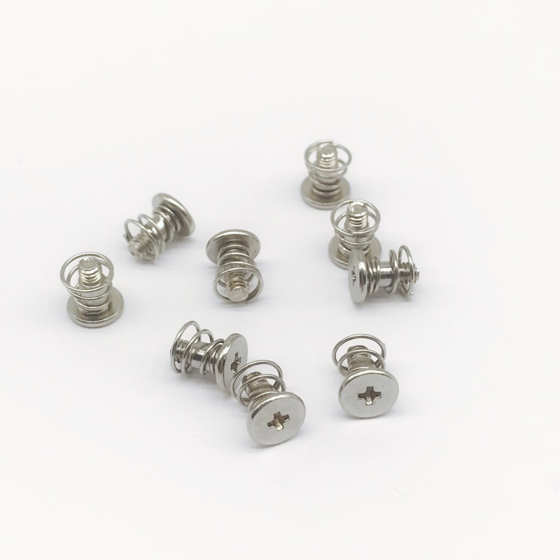 High Performance Spring Screws For Heat Sinks  Precision Fasteners For Cooling Fans PCBs Radiators