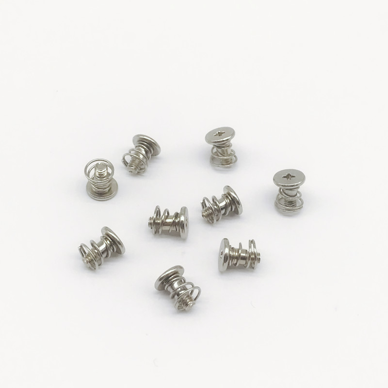 Custom Precision Spring Screws For Heatsinks Cooling Fans Motherboards Liquid Cooling Assemblies High Durability Thermal Performance