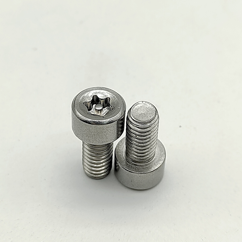 Zinc Plated Security Screws With Customizable Drive Type Non Magnetic Performance General Security Guanbiao Hardware