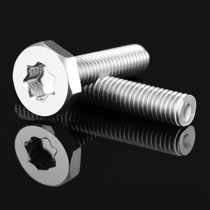 External Hexagon Stainless Steel Security Screws M10 30 Designed for Cleaning Tasks Strong Corrosion Resistant Fasteners