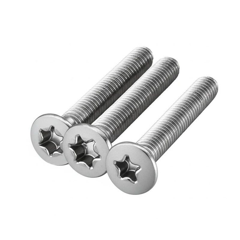 Good Corrosion Resistance Stainless Steel Security Screws Customizable Thickness High Hardness High Torsion Tensile Strength Suitable for Outdoor