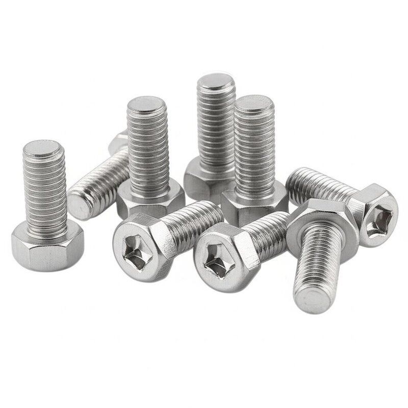 Electronic Appliances Stainless Steel Lock Screws External Hexagon Robust Secure Fasteners for Electronic Device Assembly