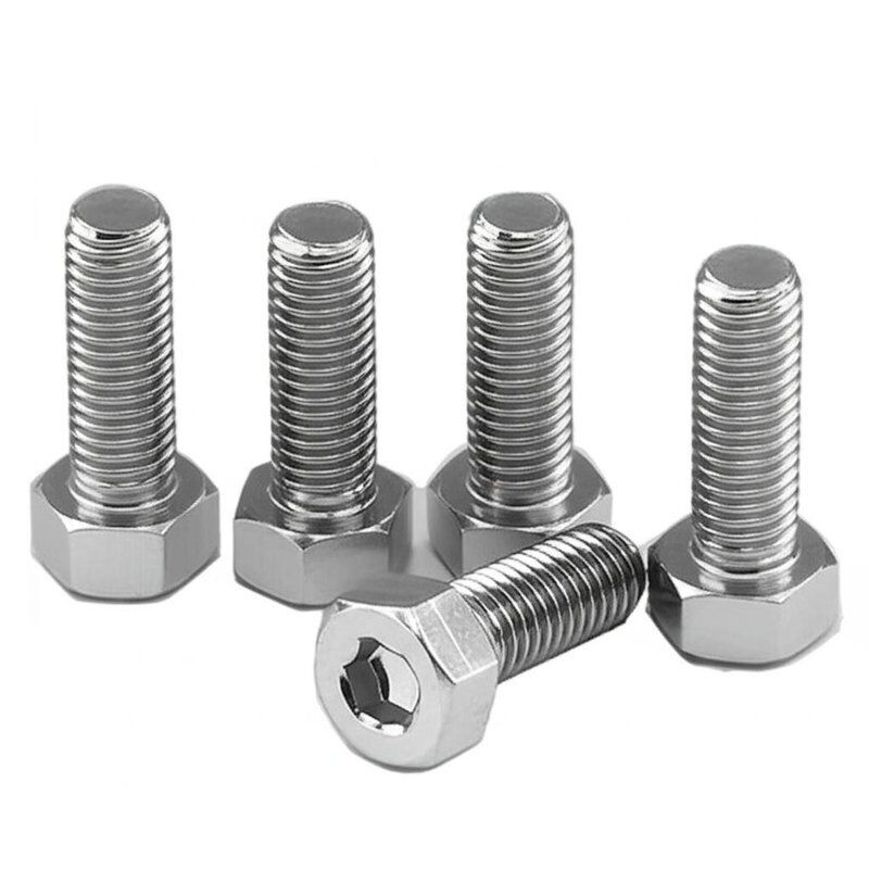 External Hexagon Stainless Steel Lock Screws Designed for Communication Equipment Offering Corrosion Resistant Fastening