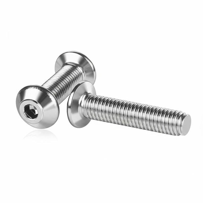 Good Corrosion Resistance Stainless Steel Lock Screws High Hardness High Torsion Precision Engineered for Secure Fastening