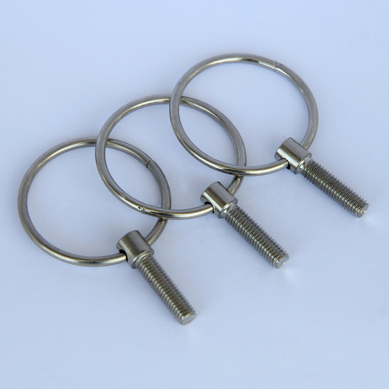 Non Standard Stainless Steel Eye Screw M6x16 Size Cold Forging C1022 Material