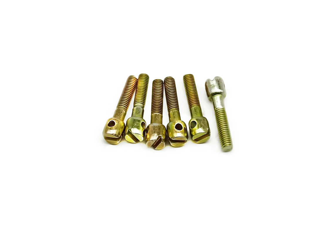 Mild Steel Electric Meter Screws M3x16 Electro Galvanized Cross Screw With Through Hole precision screws