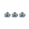 Iron Plated Environmental Protection Blue Zinc T Nuts Four Claw For Wood Furniture