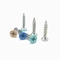 Processing baking paint white stainless steel screw decoration wood screw color baking paint Self-tapping screw