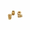 Factory Wholesale Double Twill Copper Nut Brass Nut Cap Through-Hole Knurled Nut