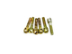 Zinc Plated Carbon Steel Self Drilling Screws M3x16 ANSI Approved Cold Forging
