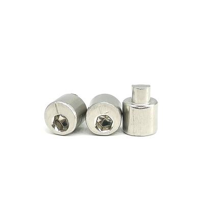 GB Standard Eccentric Adjustment Screw 4.9X13 Polished SUS201 Precision Carbon Steel