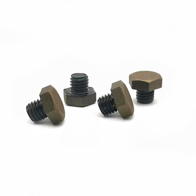 Custom Hexagon Decorative Nails CD Screws 7.0mm Stainless Steel Full Tooth