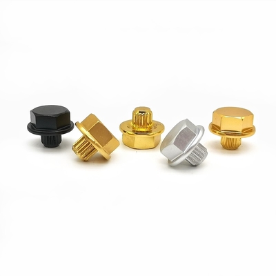 Custom Car Hub Nail Hexagonal Aluminum Screw Custom Alloy Decorative Screw 304