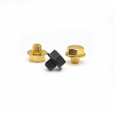 Processing Aluminum Alloy Straight Screw Custom 6063 Automobile Wheel Hub Decorative Nail