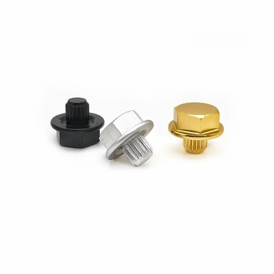 Crown Processing Aluminum Alloy Straight Screw Custom 6063 Automobile Wheel Hub Nail