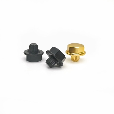 Customized Aluminum Alloy Decorative Screws 6063 Automobile Hub Screws