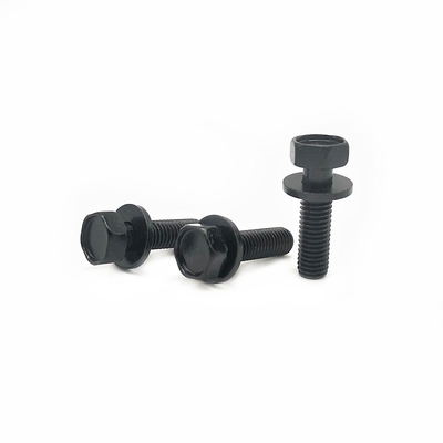 Plated Dacromet External Hexagon Combined Screw With Flat Pad 35mm