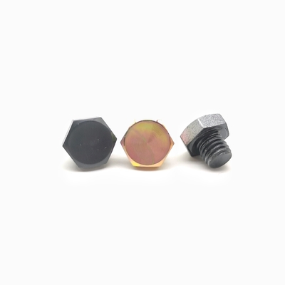 Non Magnetic Threaded Hex Head Bolts A4 -70 M8X10 Stainless Steel Upholstery Screws