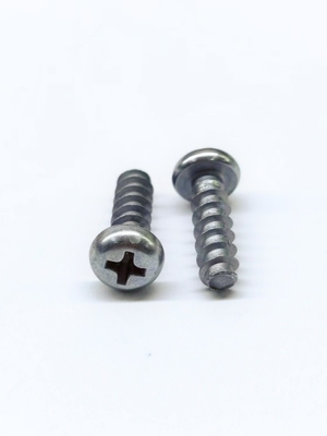 Zinc Nickel Alloy Phillips Pan Head Self Tapping Screws For Plastics M5*16