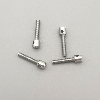 Lead Seal Screw For 3 Phase Electric Meter For Mini Grid Rual Electrification Sealing Screws  Stainless Steel Meter Screws Sealing Screw For Energy Meter Zinc Coating Capstan Screw