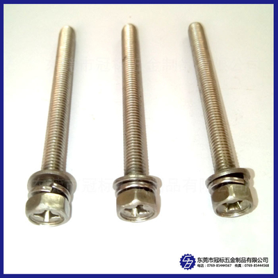 200mm Hex Extra Long Machine Screws SS302 Material DIN571 DIN964