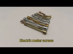 Electric Meter Screws Thread Stainless Steel Machine Screws Ironplated M3x8 C1035K Material