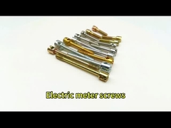 Customized Electric Socket Meter Screws DIN404 Sealable Slotted