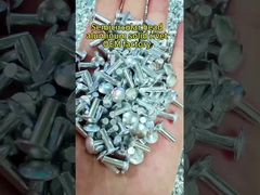 Custom Aluminum Solid Rivets–Made to Your Exact Specifications! #rivets   #leadsealingscrew #factory