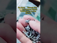 Multi-Die Progressive Stamping & Multi Axis Turning for Precision Screws-High-Volume Custom Solutio